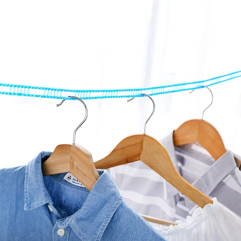 Non-Slip Clothesline Drying Rack