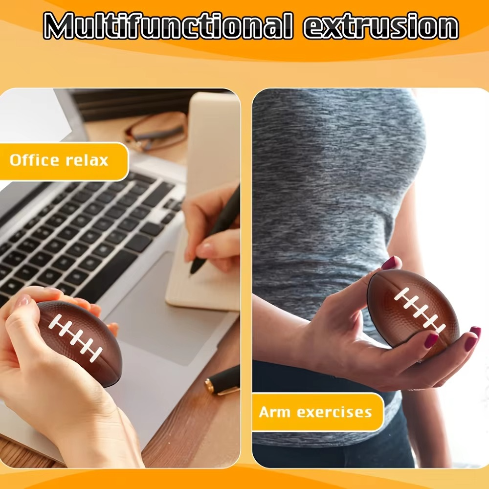 2-Piece Rugby Stress Relief Balls