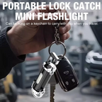 Mini Multi-Functional COB Keychain Flashlight
