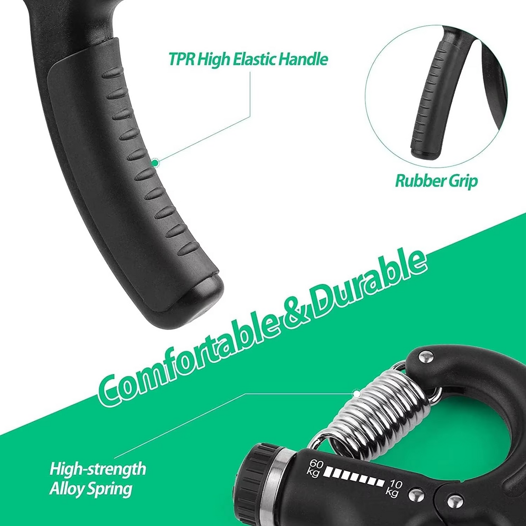 Adjustable Hand Grip Strengthener (5–60kg)