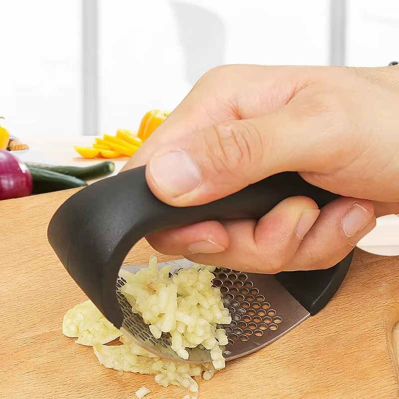 Stainless Steel Garlic Press