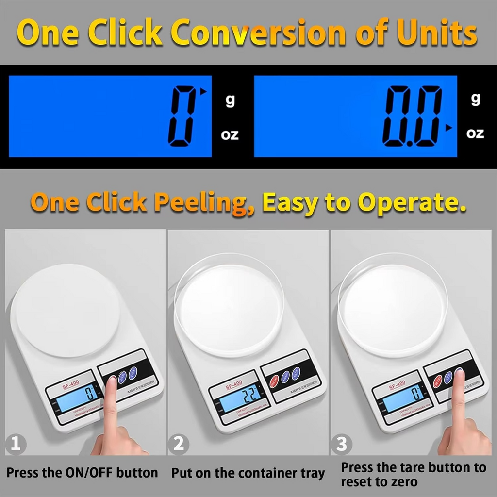 Digital Kitchen Weight Scale