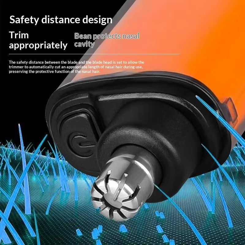 2-in-1 Rechargeable Nose Hair Trimmer