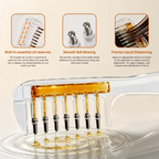 Refillable Hair Oil Applicator Comb