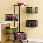 360° Rotating Kitchen Storage Rack