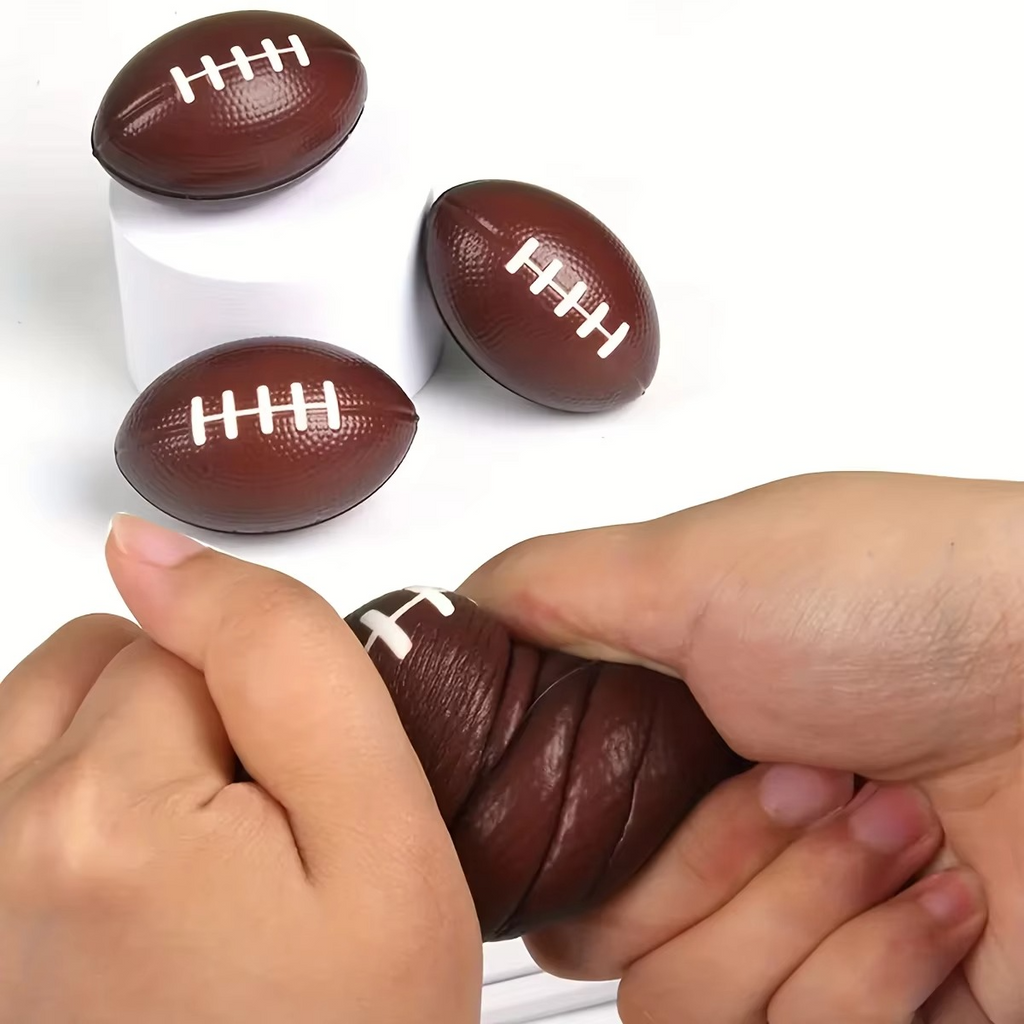2-Piece Rugby Stress Relief Balls
