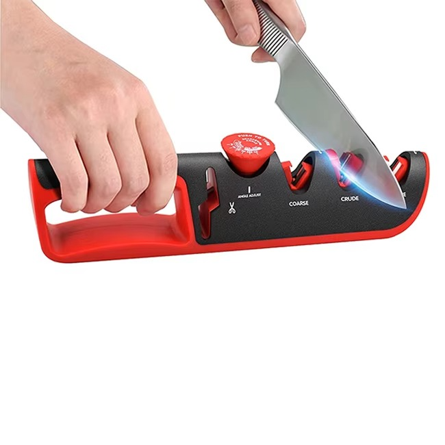 Heavy Duty 4 Stage Adjustable Knife Sharpener