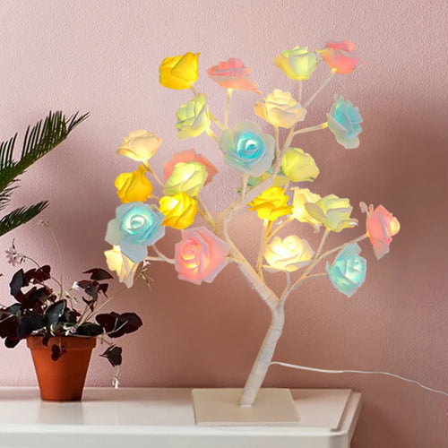 Decorative Rose Tree Lamp
