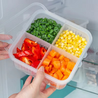 6-Grid Refrigerator Storage Organizer