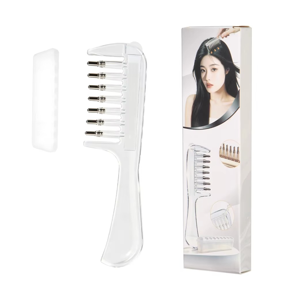 Refillable Hair Oil Applicator Comb
