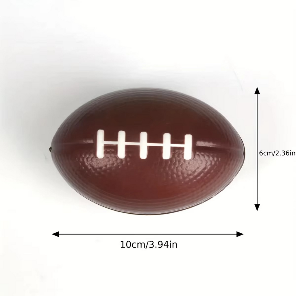 2-Piece Rugby Stress Relief Balls