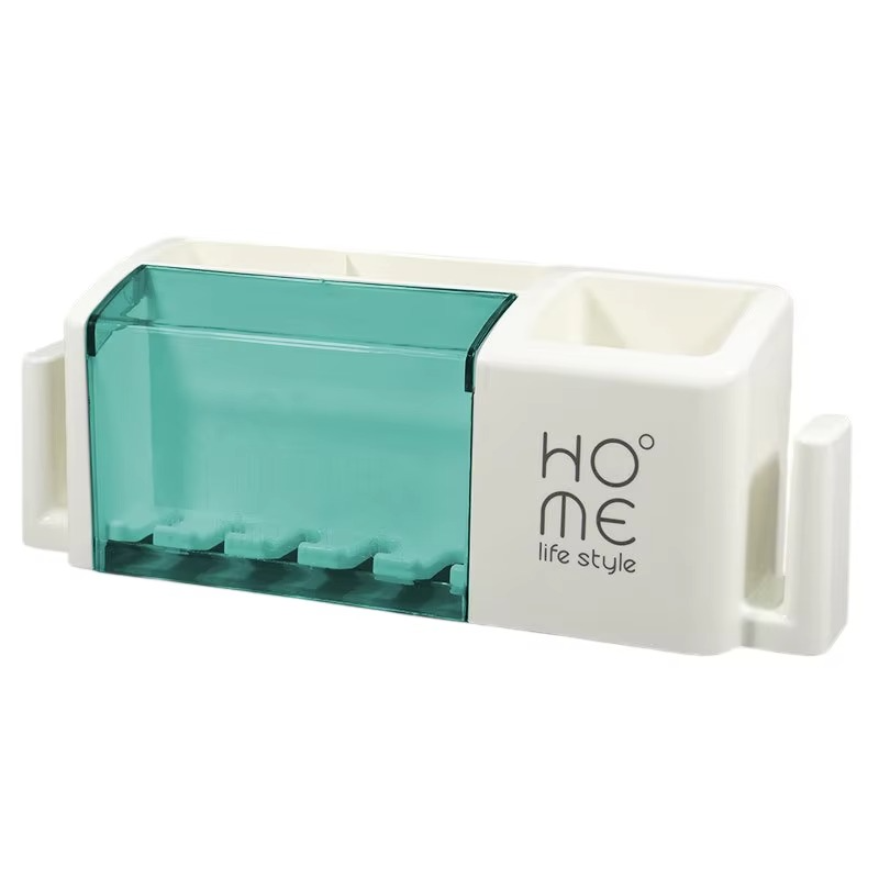 Punch-Free Bathroom Toothbrush Rack