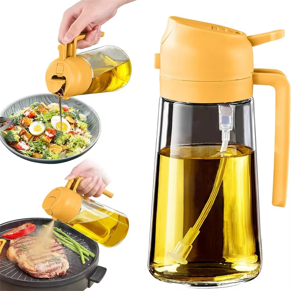 Automatic Oil Spray Dispenser Bottle
