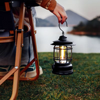 Rechargeable Vintage LED Camping Lantern