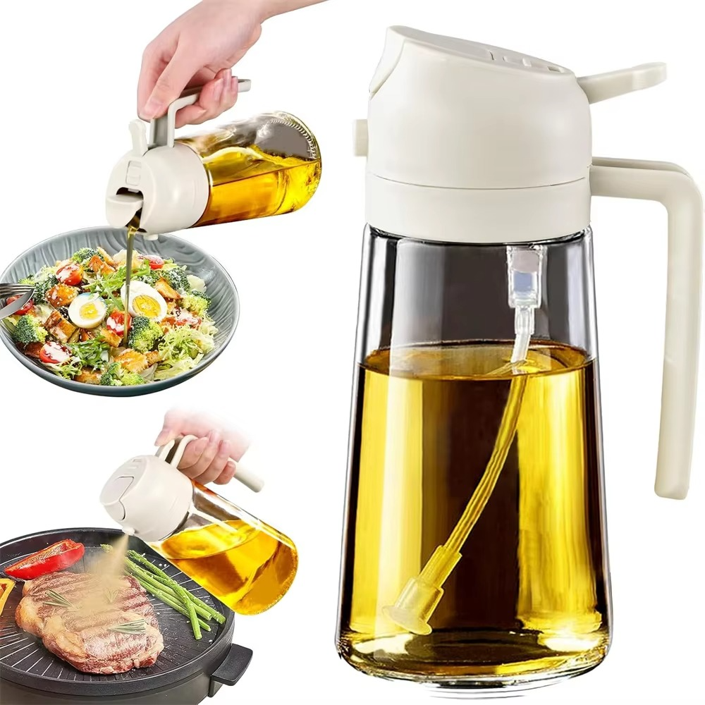 Automatic Oil Spray Dispenser Bottle