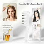 Refillable Hair Oil Applicator Comb