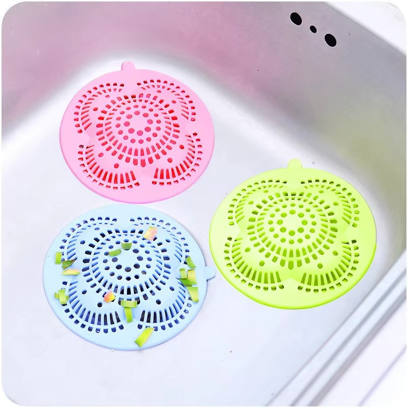 Kitchen & Bathroom Silicone Sink Drain Filter