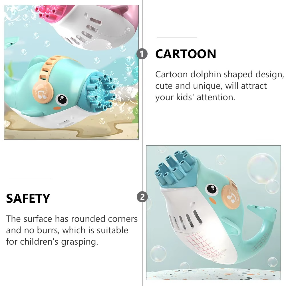 Dolphin Bubble Maker Toy