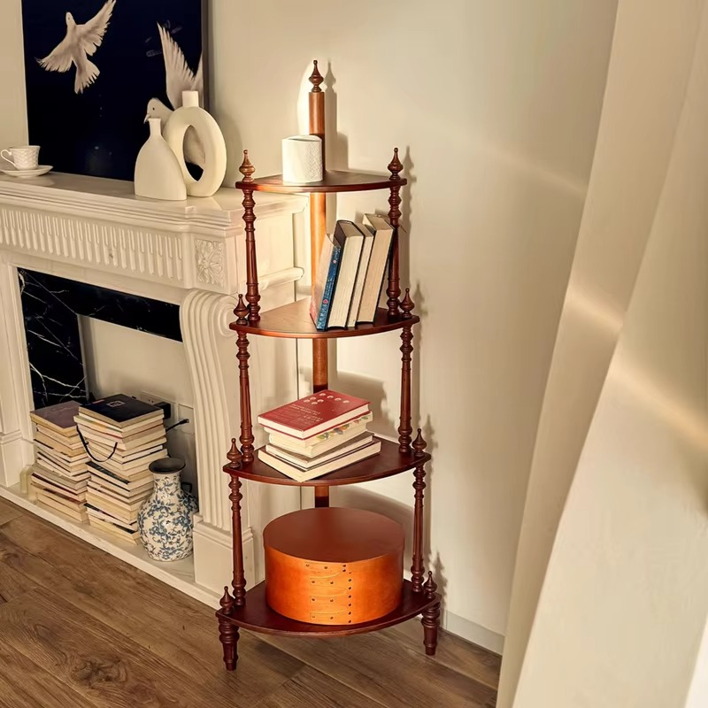 Foldable Corner Display Shelf