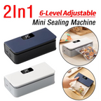 6 Powered Mini Portable Bag Sealer & Cutter