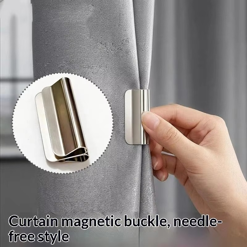 Magnetic Curtain Tieback Clips (5 pairs)