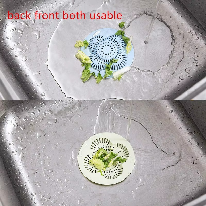 Kitchen & Bathroom Silicone Sink Drain Filter