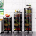 360° Rotating Kitchen Storage Rack