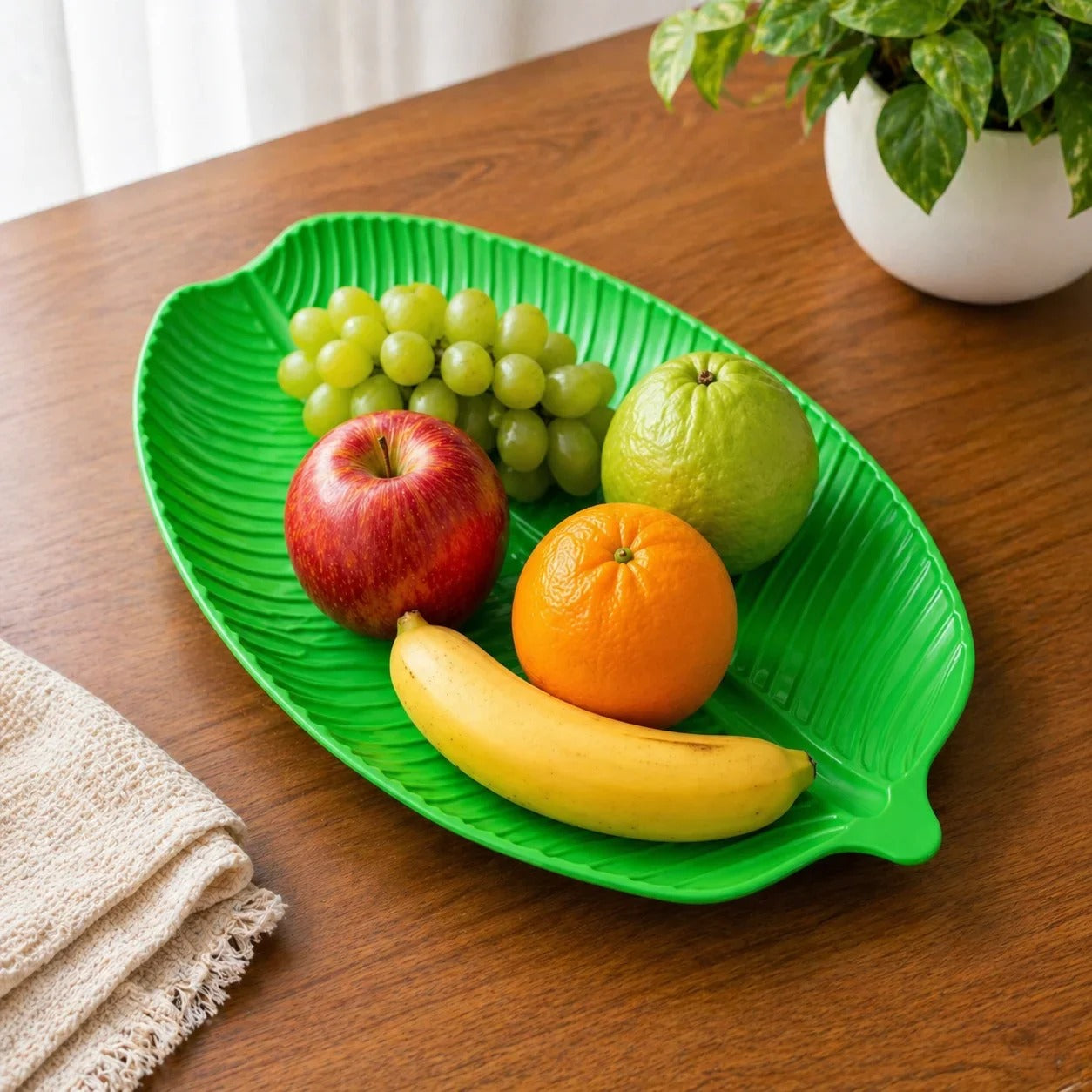 Banana Leaf Serving Tray (Set of 4)
