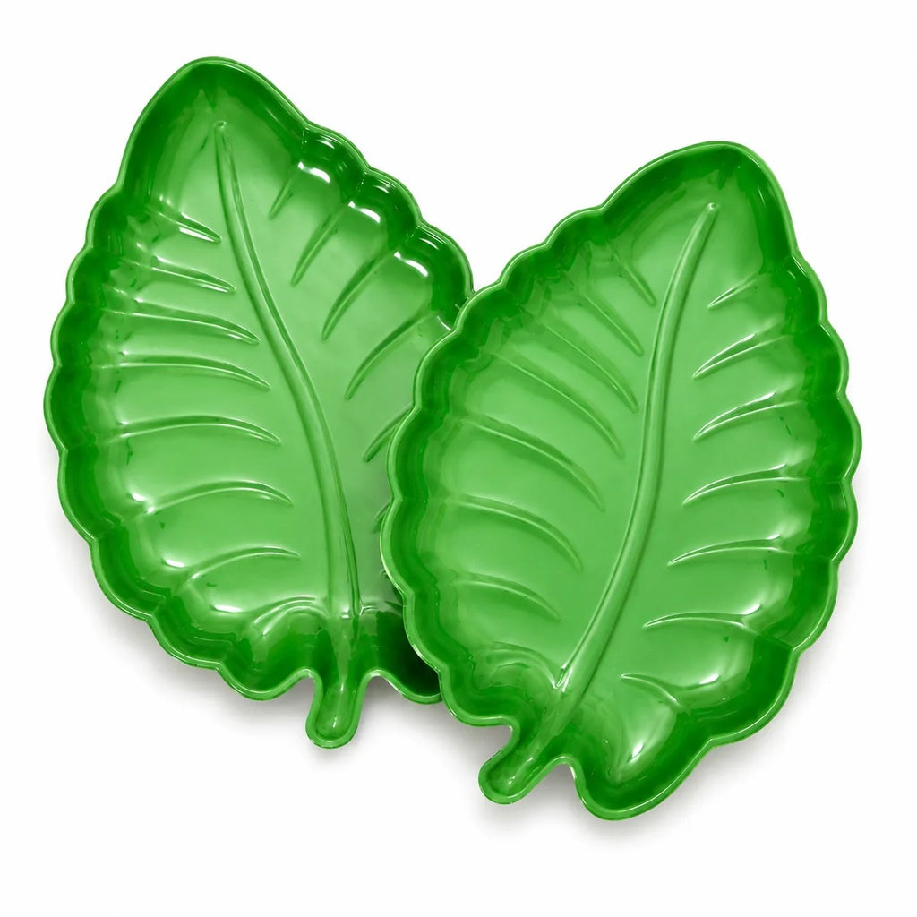 Taro Leaf Food Serving Tray (Set of 4)