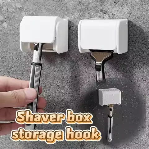 2-in-1 Bathroom Razor & Toothbrush Holder