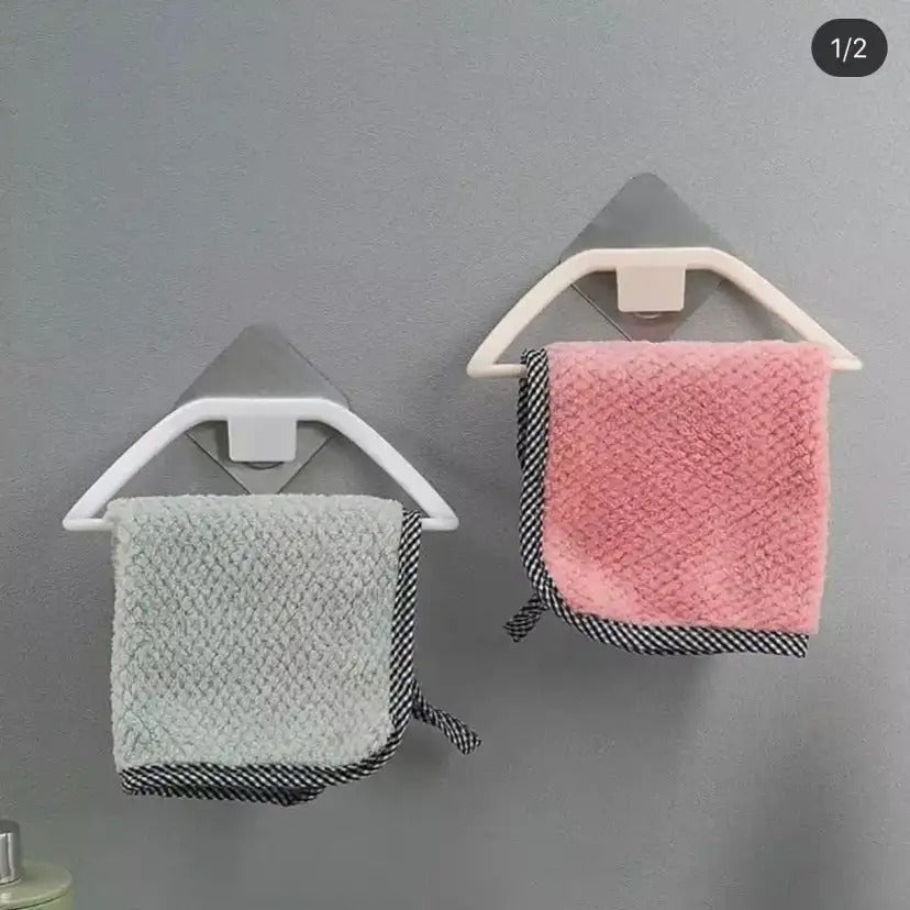 Self-Adhesive Wall-Mounted Towel Rack