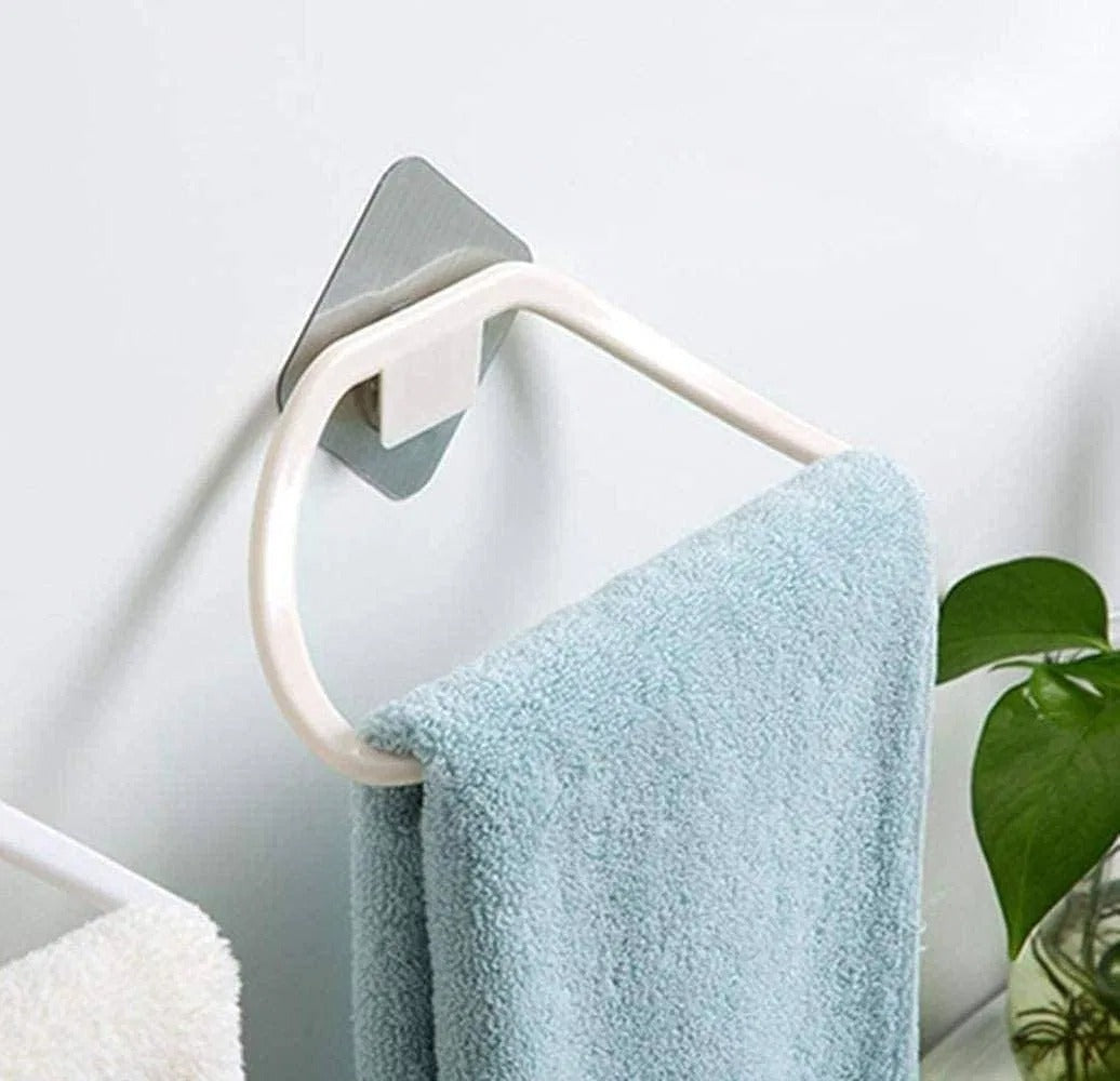 Self-Adhesive Wall-Mounted Towel Rack