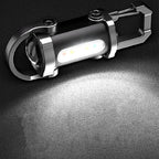 Mini Multi-Functional COB Keychain Flashlight