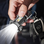 Mini Multi-Functional COB Keychain Flashlight