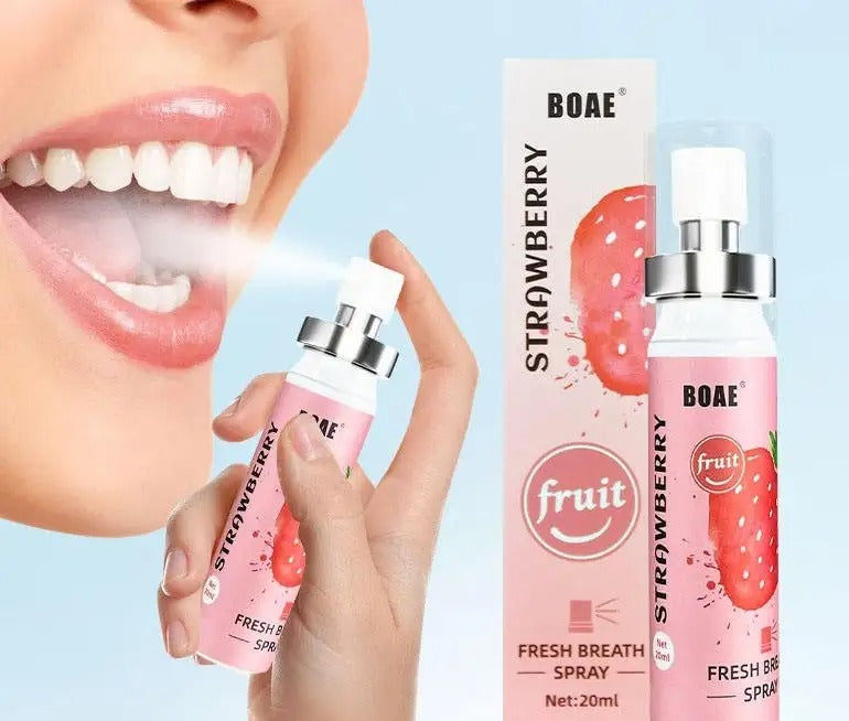 Strawberry Oral Fresh Breath Spray - 20ml