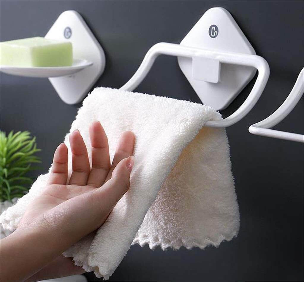 Self-Adhesive Wall-Mounted Towel Rack
