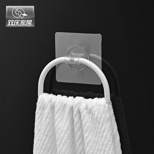 Self-Adhesive Wall-Mounted Towel Rack