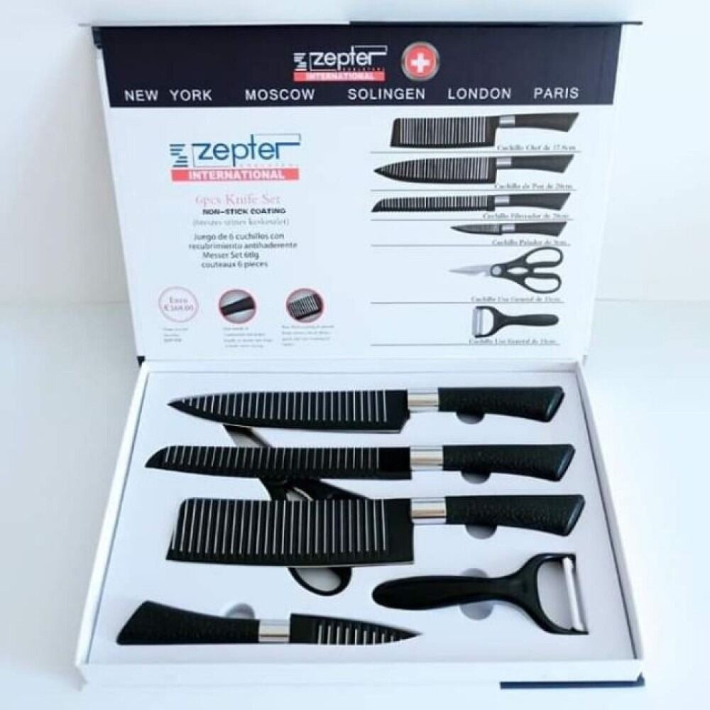 Zepter 6-Piece Kitchen Knife Set