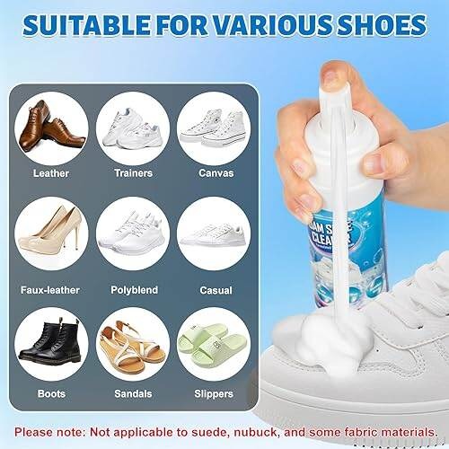 Biki 3X Power Shoe Foam Cleaner
