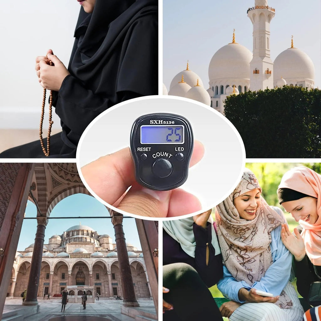 Digital Tasbih Tally counter with LED light
