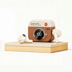 Q86 Retro Camera Style Wireless Bluetooth Headset Semi-In-Ear