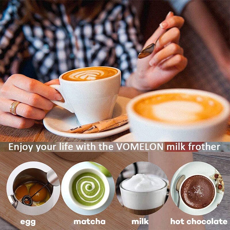 Rechargeable High-Speed Milk & Coffee Frother