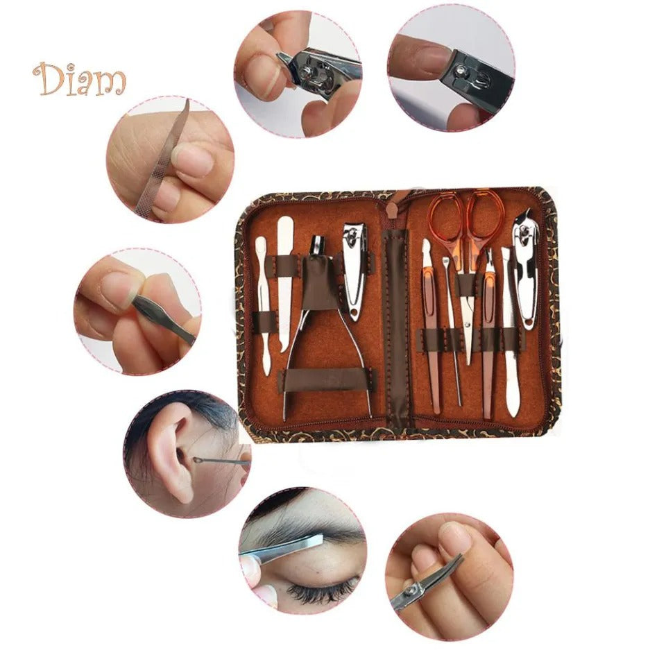 Stainless Steel Manicure & Pedicure Kit